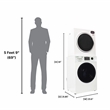 Equator COMPACT STACKABLE LAUNDRY Washer EW 822 1.57cf + Dryer ED 848 2.6cf 110V
