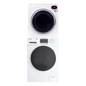 Equator COMPACT STACKABLE LAUNDRY Washer EW 822 1.57cf + Dryer ED 848 2.6cf 110V
