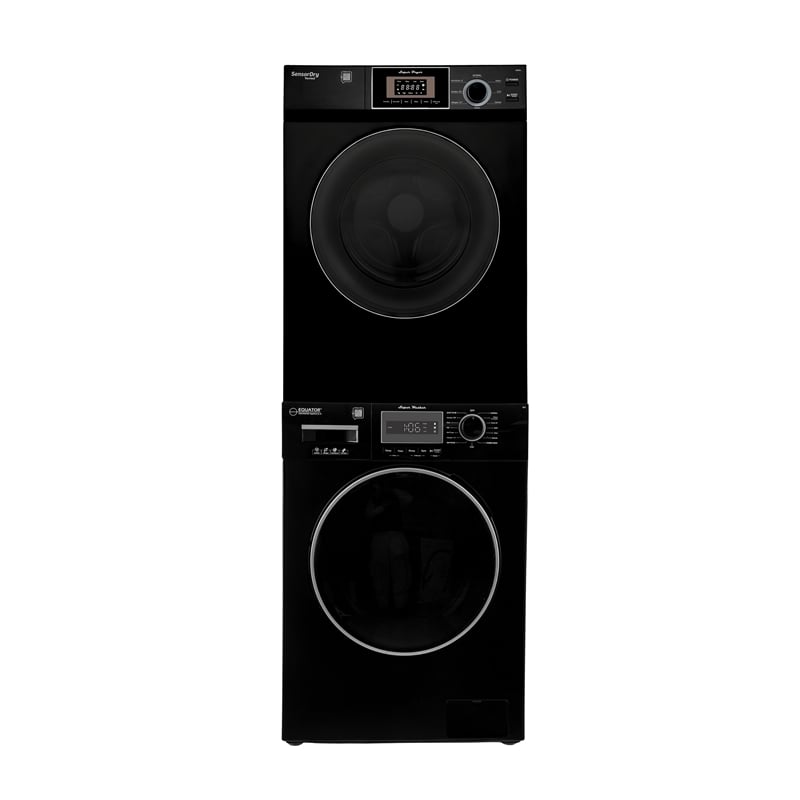 Equator COMPACT STACKABLE LAUNDRY Washer EW 822 1.57cf + Dryer ED 866 3.1cf 110V