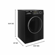 Equator Max All-in-One VENTED/VENTLESS Washer-Dryer 2.5cf/26lbs 1400RPM 110V