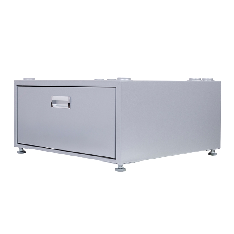 Equator 24in Laundry Pedestal 11in tall + Rollout Storage Drawer Adjustable feet
