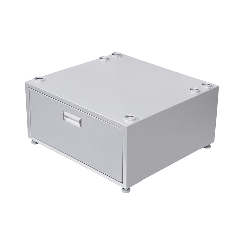 Equator 24in Laundry Pedestal 11in tall + Rollout Storage Drawer Adjustable feet