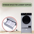 Equator 24in Laundry Pedestal 11in tall + Rollout Storage Drawer Adjustable feet