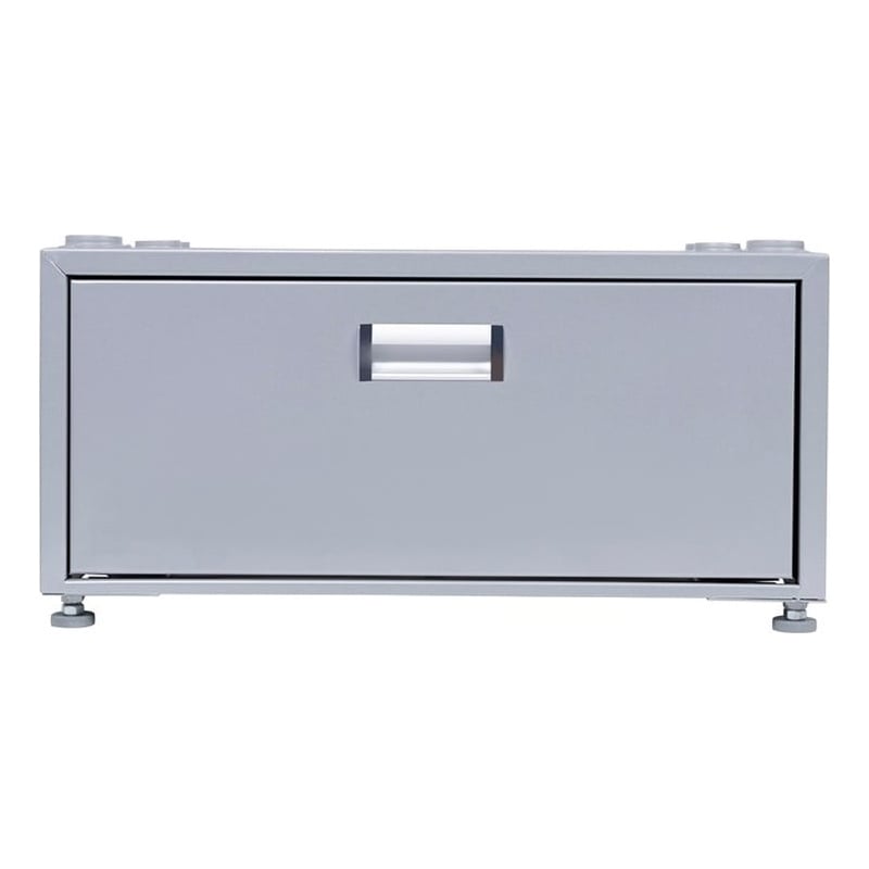 Equator 24in Laundry Pedestal 11in tall + Rollout Storage Drawer Adjustable feet
