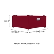 Equator 24in Laundry Pedestal 11in tall + Rollout Storage Drawer Adjustable feet