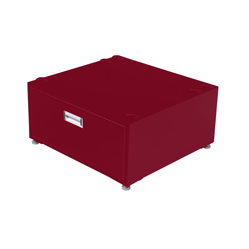Equator 24in Laundry Pedestal 11in tall + Rollout Storage Drawer Adjustable feet