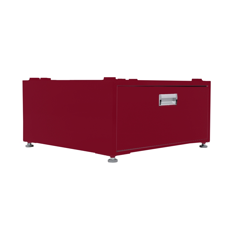 Equator 24in Laundry Pedestal 11in tall + Rollout Storage Drawer Adjustable feet