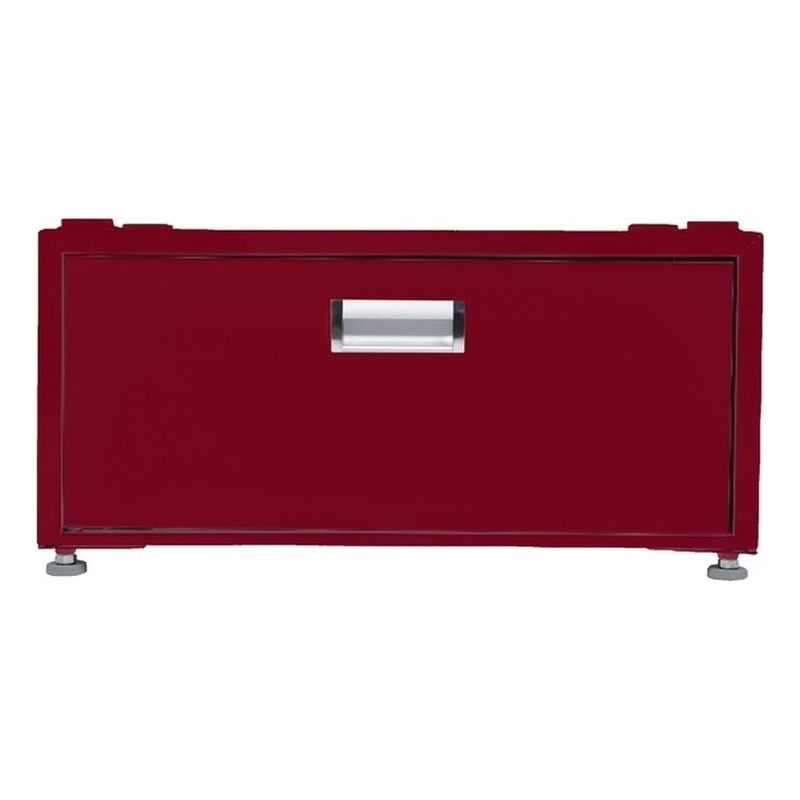 Equator 24in Laundry Pedestal 11in tall + Rollout Storage Drawer Adjustable feet