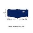 Equator 24in Laundry Pedestal 11in tall + Rollout Storage Drawer Adjustable feet