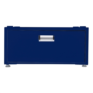 Equator 24in Laundry Pedestal 11in tall + Rollout Storage Drawer Adjustable feet