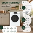 Equator VALUE STACK LAUNDRY 220V 26 Lbs Washer 2.5cf+Vented Dryer 4cf 1 OUTLET