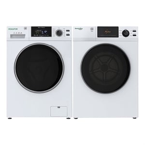 Equator ADVANCED STACK LAUNDRY 110V 26 Lb Washer 2.5cf+Vented Dryer 4cf 1 OUTLET
