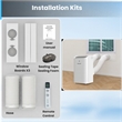 Equator 16000BTU Portable AC Cool+Heat 700sf Auto Swing 110V