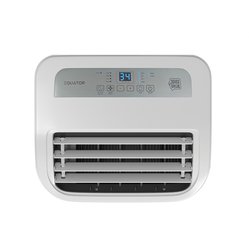 Equator 16000BTU Portable AC Cool+Heat 700sf Auto Swing 110V
