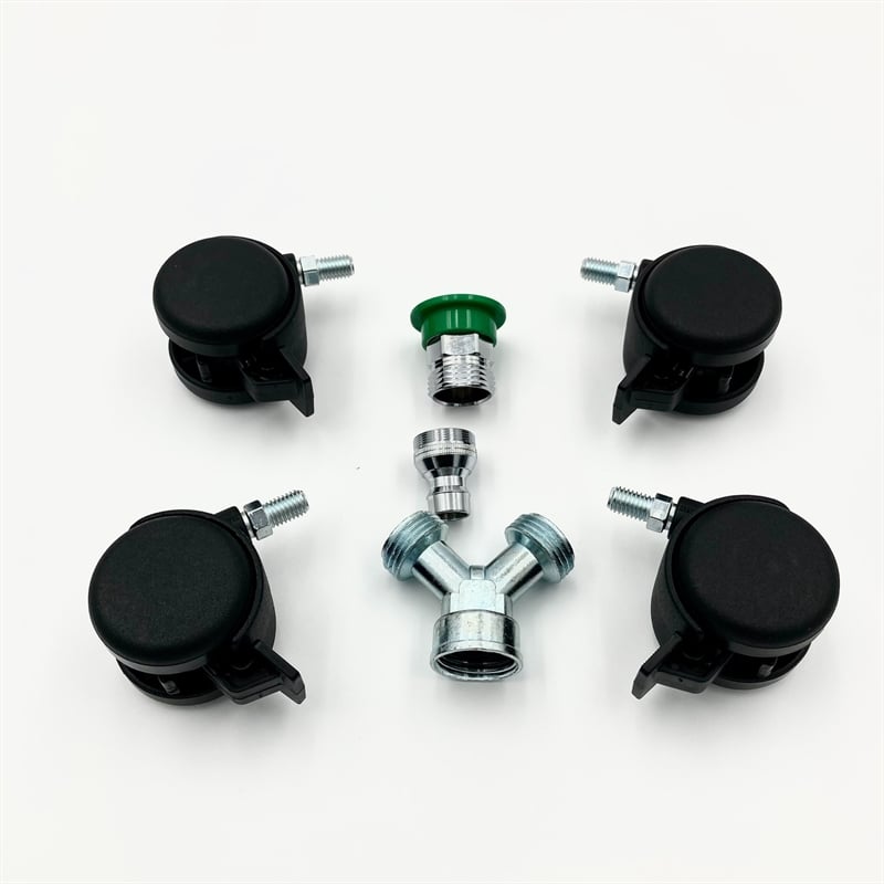 Equator Portability Kit - Casters/Y Connector/Faucet Adapter