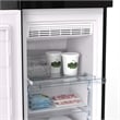 Conserv Retro Refrigerator-Freezer Set in Black