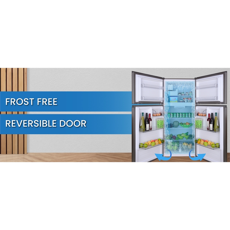 Conserv 30in Refrigerator 18cf Top Freezer INSTALLED ICE MAKER E-STAR 110V
