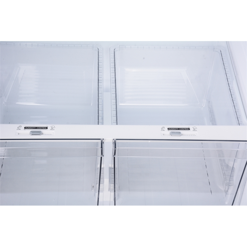 Conserv 21cu.ft. Top Freezer Refrigerator Stainless Icemaker Frost Free No Fingerprint