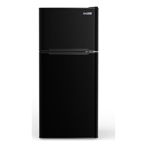 Conserv 19in BLACK Compact 2 Door Refrigerator 4.5cf Reversible Door 110V