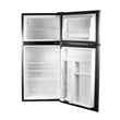 ConServ 4.5cu.ft 2 Door Mini Freestanding Refrigerator with Freezer in Stainless