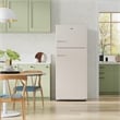 Conserv 30in RETRO Refrigerator 18cf Top Mount FACTORY INSTALLED ICE MAKER 110V