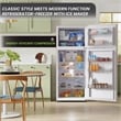 Conserv 30in RETRO Refrigerator 18cf Top Mount FACTORY INSTALLED ICE MAKER 110V