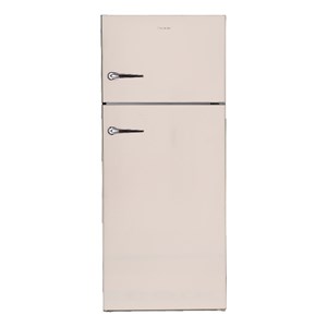Conserv18 cu.ft .Classic Retro Refrigerator with Ice Maker(Cream)
