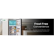 Conserv 30in RETRO Refrigerator 18cf Top Mount FACTORY INSTALLED ICE MAKER 110V