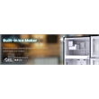 Conserv 30in RETRO Refrigerator 18cf Top Mount FACTORY INSTALLED ICE MAKER 110V