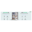 Conserv 30in RETRO Refrigerator 18cf Top Mount FACTORY INSTALLED ICE MAKER 110V