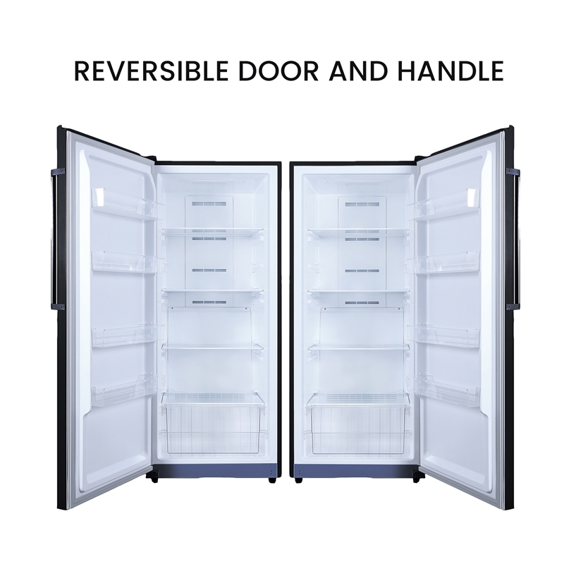 Conserv 14cf Upright Freezer CONVERTIBLE REF Garage Ready E-Star 28in wide 110V