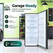 Conserv 14cf Upright Freezer CONVERTIBLE REF Garage Ready E-Star 28in wide 110V