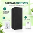 Conserv 14cf Upright Freezer CONVERTIBLE REF Garage Ready E-Star 28in wide 110V