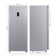 Conserv 14cf Upright Freezer CONVERTIBLE REF Garage Ready E-Star 28in wide 110V