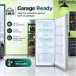 Conserv 14cf Upright Freezer CONVERTIBLE REF Garage Ready E-Star 28in wide 110V