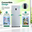 Conserv 14cf Upright Freezer CONVERTIBLE REF Garage Ready E-Star 28in wide 110V