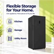 Conserv 17  cu.ft. Convertible Upright Freezer/Refrigerator  in Black