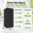 Conserv 17  cu.ft. Convertible Upright Freezer/Refrigerator  in Black