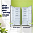 Conserv 17 cu. ft Convertible Upright Freezer/Refrigerator in Stainless