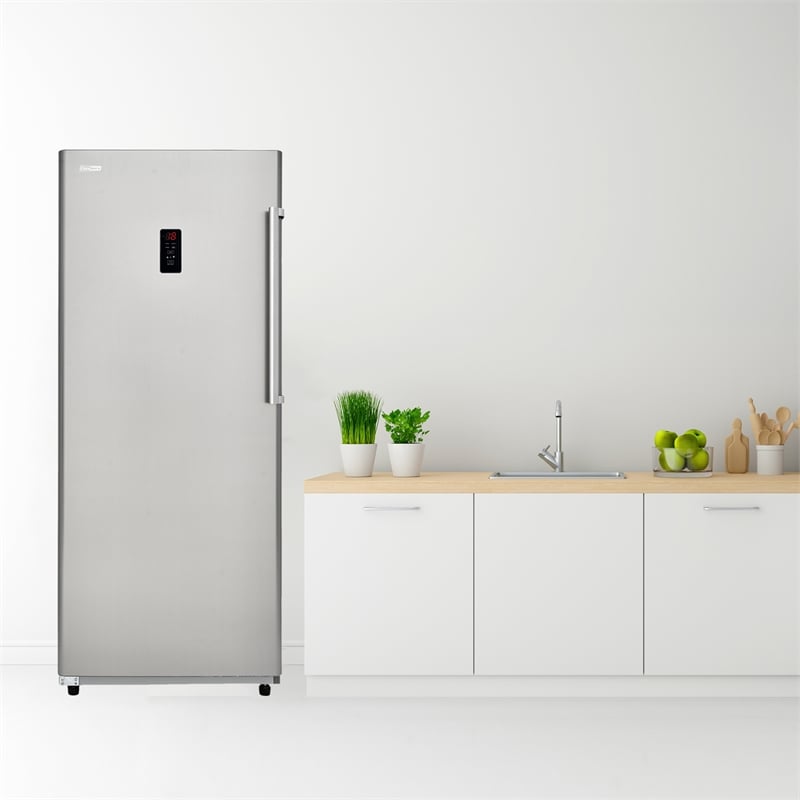Conserv 17 cu. ft Convertible Upright Freezer/Refrigerator in Stainless