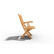 Curated Maison Felice Teak Outdoor Folding Armchair