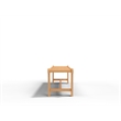 Curated Maison Parc 2 Person Teak Outdoor Bench