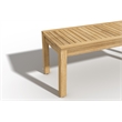 Curated Maison Dionne 2 Person Teak Outdoor Bench