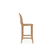 Curated Maison Clement Teak Outdoor Bar Chair