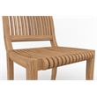 Curated Maison Clement Teak Outdoor Side Chair