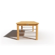 Curated Maison Leon Rectangular Teak Outdoor Coffee Table