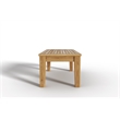 Curated Maison Eliane Rectangular Teak Outdoor Coffee Table
