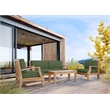 Curated Maison Eliane Rectangular Teak Outdoor Coffee Table