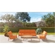 Curated Maison Daniele Oval Outdoor Teak Coffee Table