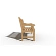 Curated Maison Belrose 2-Person Teak Outdoor Bench in Natural